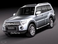 Mitsubishi Pajero 20103d model