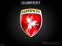 Gumpert 3d Logo3d model