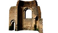 Resto de exedra (Palacio de Majencio en la vía Appia)