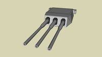 x3 16inch Mark 7 Turret