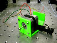 Customizable Clamp Mount for NEMA 17 Stepper by Emanresu