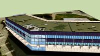 INLN Sophia Antipolis (Modèle avec Transparence PNG pour Google Earth !)