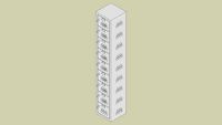 Penco 9-Tier All-Welded Box Locker