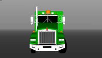 Tree service truck - Kenworth T-800