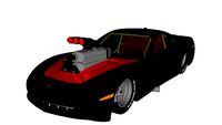 pro street corvette