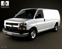 Chevrolet Express 20113d model