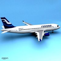 A320 Finnair3d model