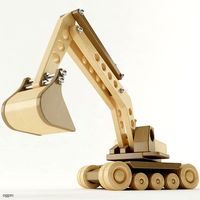 Toy Excavator3d model