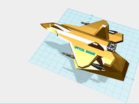 F22 RAPTOR Jet desk Display by SouthGeometric