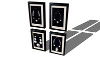 Vitrines colliers Ethniques ,Maisons du monde, 111.357, prix : 159