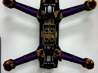 KISS ESC tray and guard for ZMR250 or other quad by scoopdreams