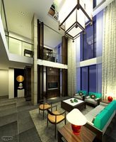 028-livingroom3d model
