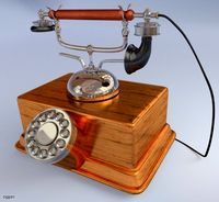 Telephone3d model