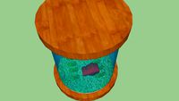 aquarium_ cilinder fish tank