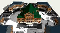 The Pullman Historic District: Market Hall and Market Square