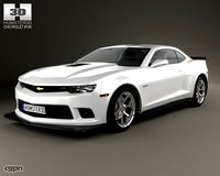 Chevrolet Camaro Z28 coupe 20143d model