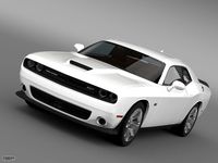 Dodge Challenger SRT LC 20153d model