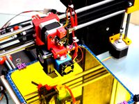 Direct-drive hinged extruder for E3D/J-Head hot-end (Prusa i3) by ffleurey