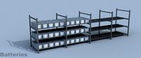 battery model3d model
