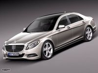 Mercedes-Benz S-class 20143d model