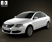 Volkswagen Passat B6 20053d model