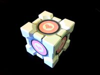 Portal 2 companion & storage cubes by Cerb