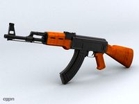 AK-47 Assault Rifle3d model