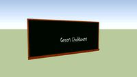 Chalk Greenboard