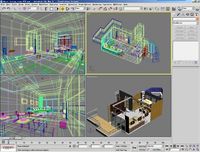 Living room 0793d model