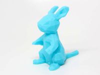 Low poly Kangaroo by slavikk
