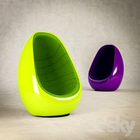 Chair egg. Koop. Rashid Karim.