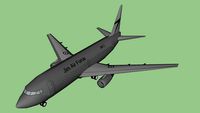 JAF Boeing 737-200 Transport Aircraft