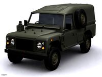 Landrover Defender3d model