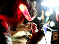 LED Fire Horns by adafruit