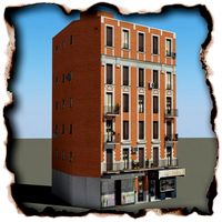 Low Poly Building 613d model