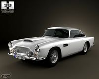 Aston Martin DB4 19583d model