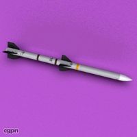 AIM-120C3d model