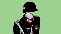 Oberstleutnant, Heer in parade uniform (staff)
