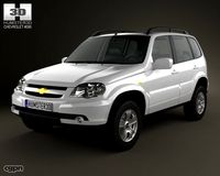 Chevrolet Niva 20123d model