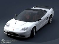 Honda NSX 20023d model