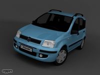 Fiat Panda 20033d model