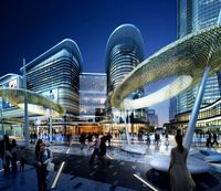City shopping mall 0093d model