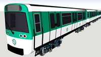 Métro de Paris - MF 77