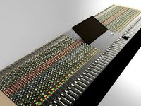 48 Channel Recording Console by MarcilCAD