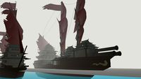 The dragon Empire warships