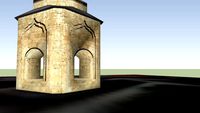 Painted mosque in Tetovo Macedonia Part 2