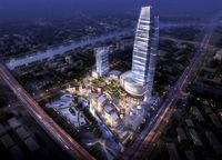 Skyscraper business center 0273d model