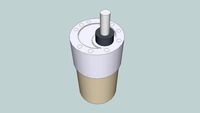 ServoCity 20 RPM Precision Gear Motor