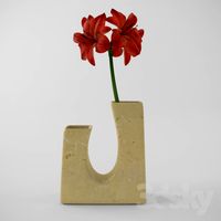 SIA vase with flower