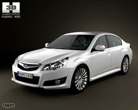 Subaru Legacy sedan 20103d model